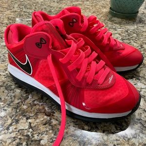Solar Red Lebron 8 low